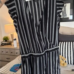 Black and White Striped Rhomper